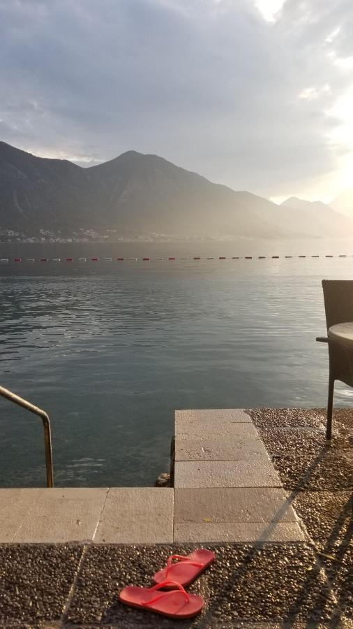 蔚蓝的亚得里亚海公寓酒店 科托尔 外观 照片